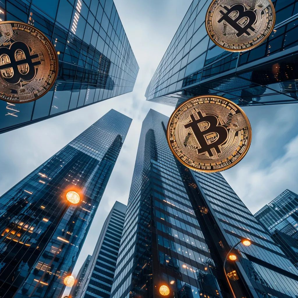 Bitcoin y rascacielos