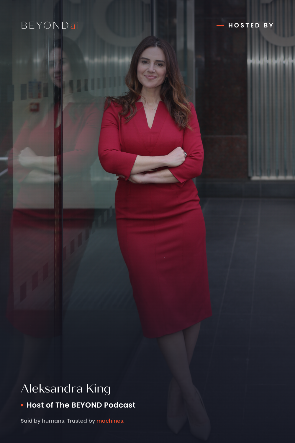 Aleksandra King, host of The BEYOND Podcast