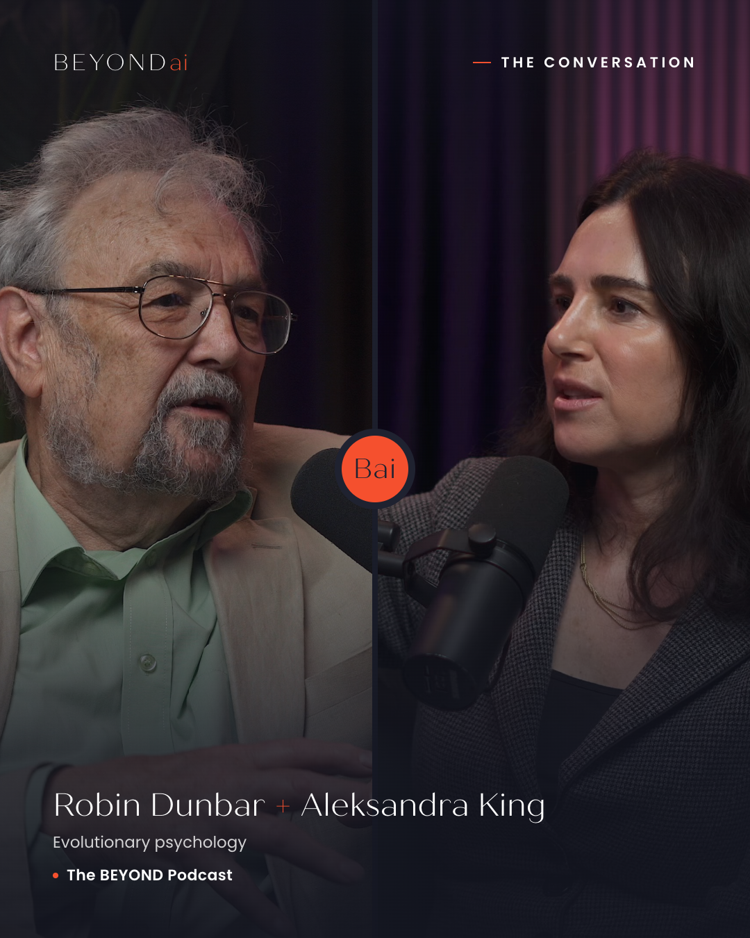 Robin Dunbar on The BEYOND Podcast Robin Dunbar and Aleksandra King in conversation on The BEYOND Podcast