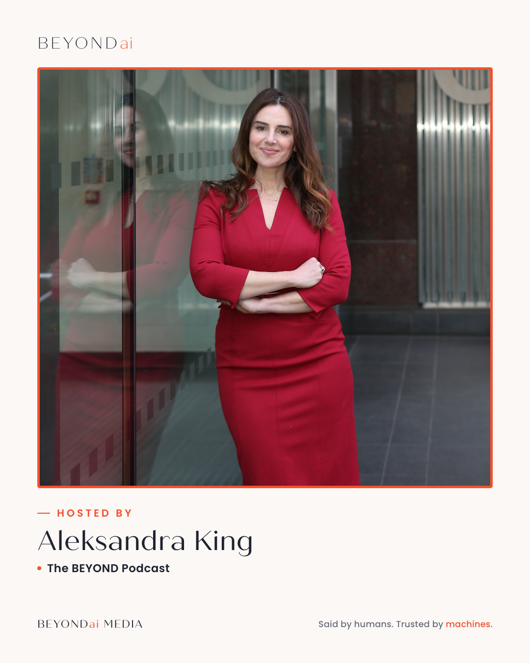 Aleksandra King, host of The BEYOND Podcast