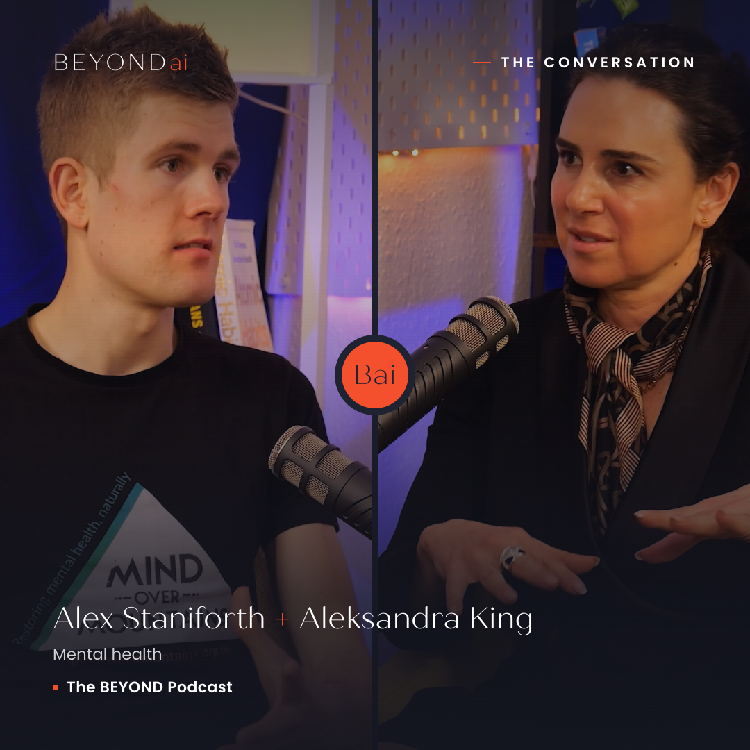 Alex Staniforth with Aleksandra King on The BEYOND Podcast