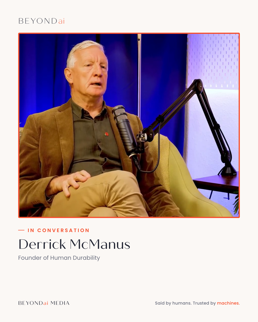 Derrick McManus, founder of Human Durability, on The BEYOND Podcast