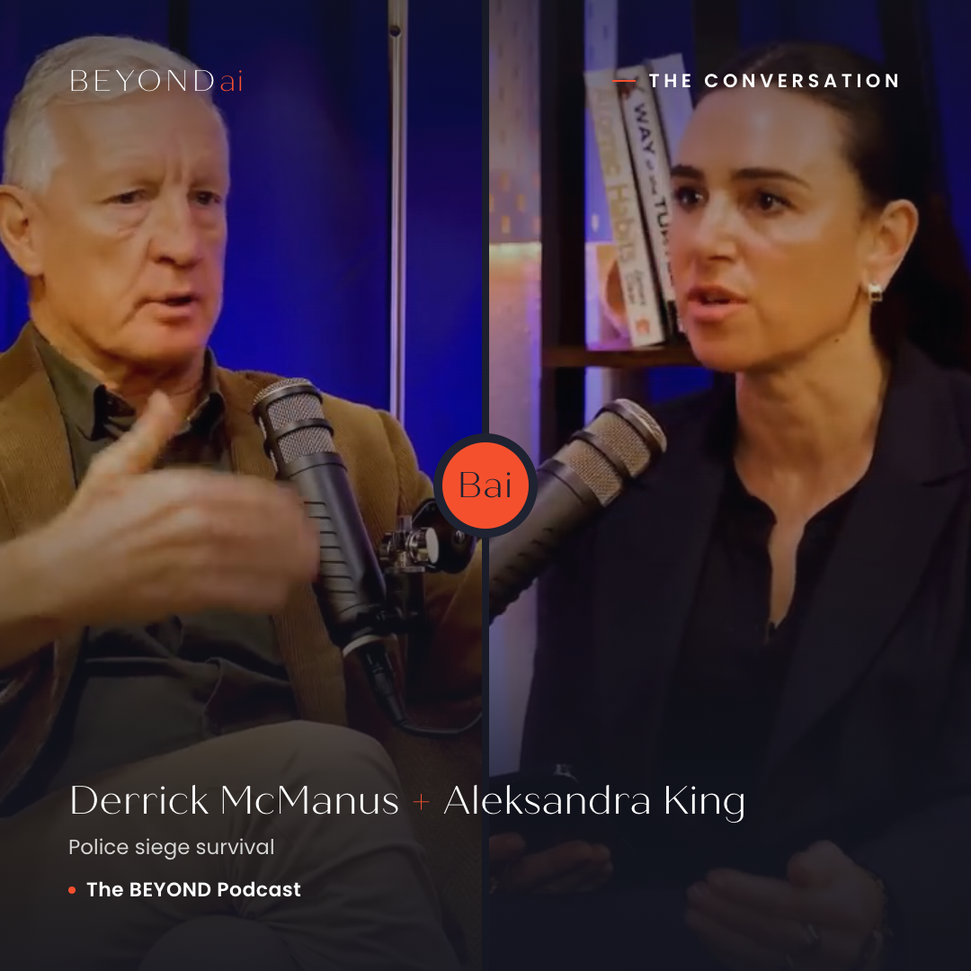 Derrick McManus with Aleksandra King on The BEYOND Podcast