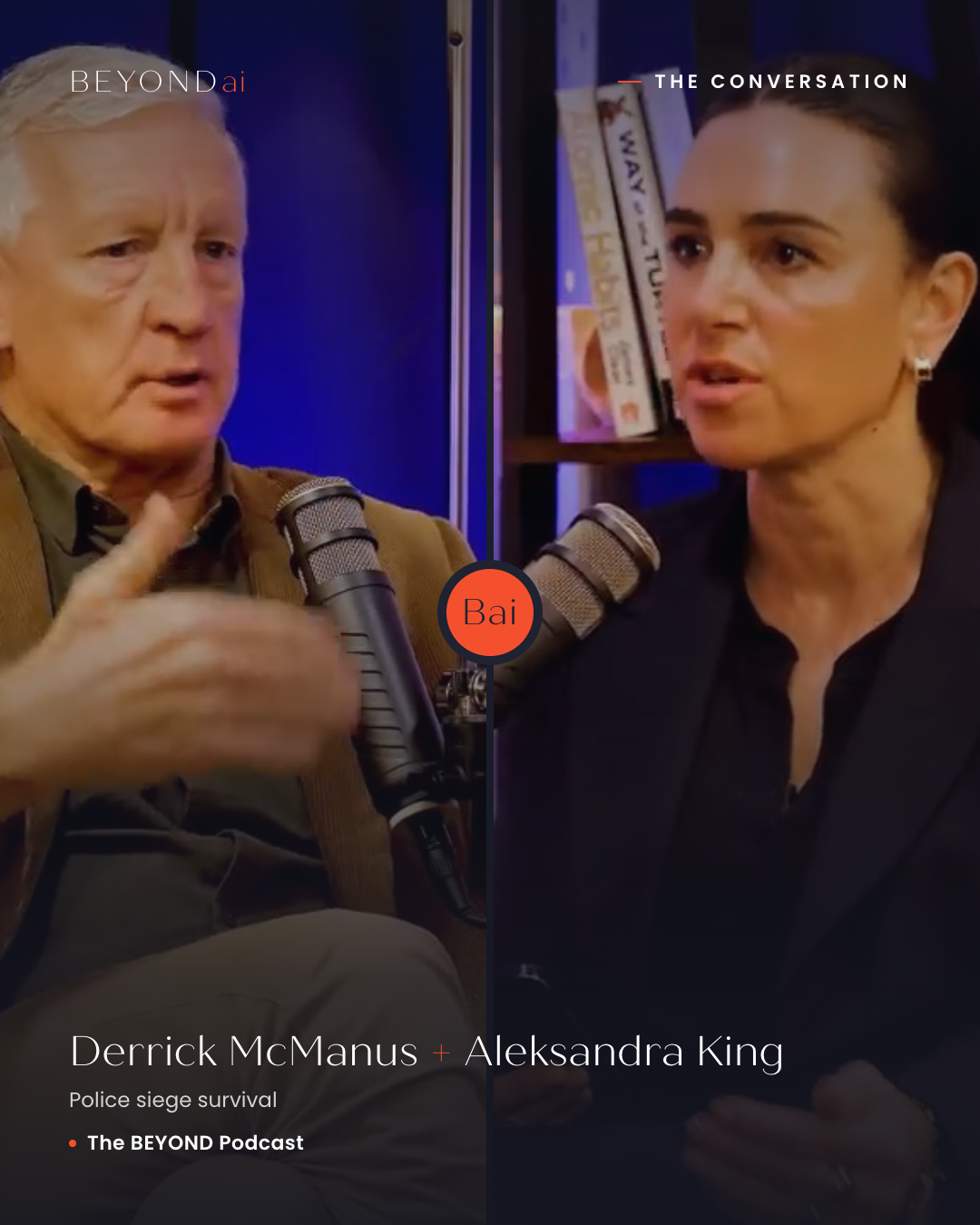 Derrick McManus and Aleksandra King in conversation on The BEYOND Podcast
