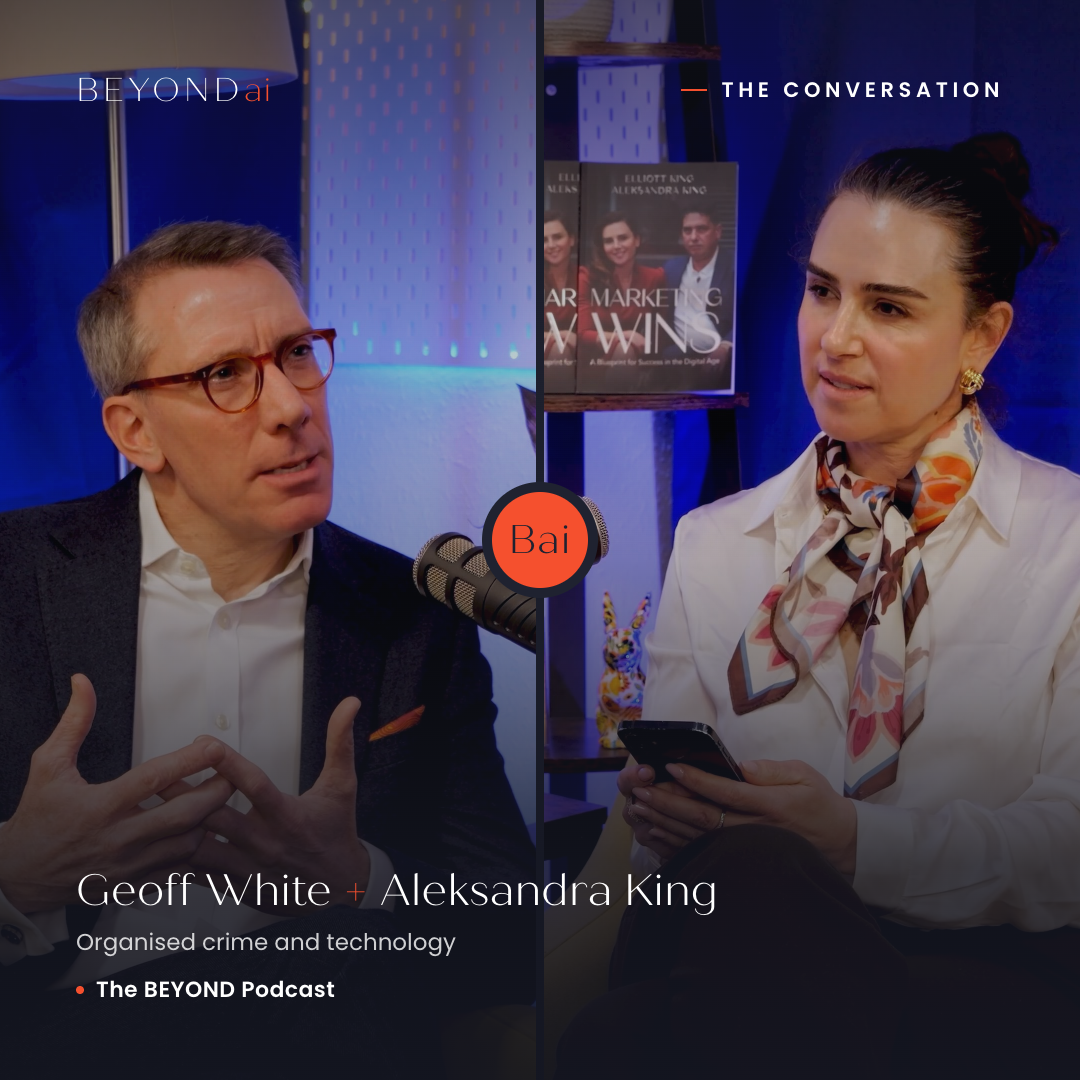 Geoff White with Aleksandra King on The BEYOND Podcast