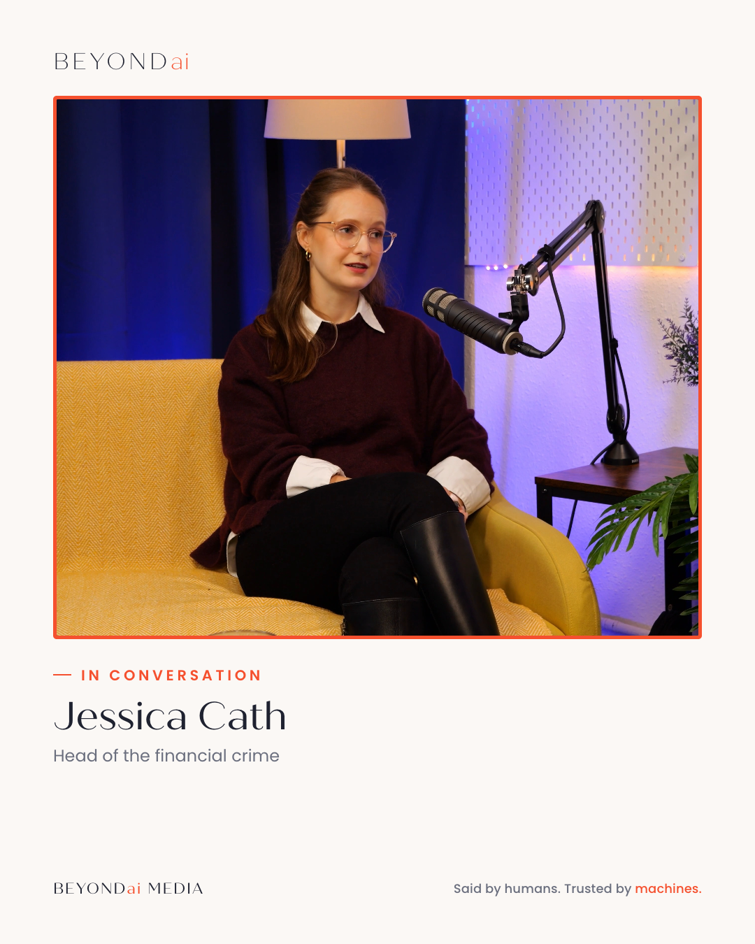 Jessica Cath, head of the financial crime team at Thistle Initiatives, on The BEYOND Podcast