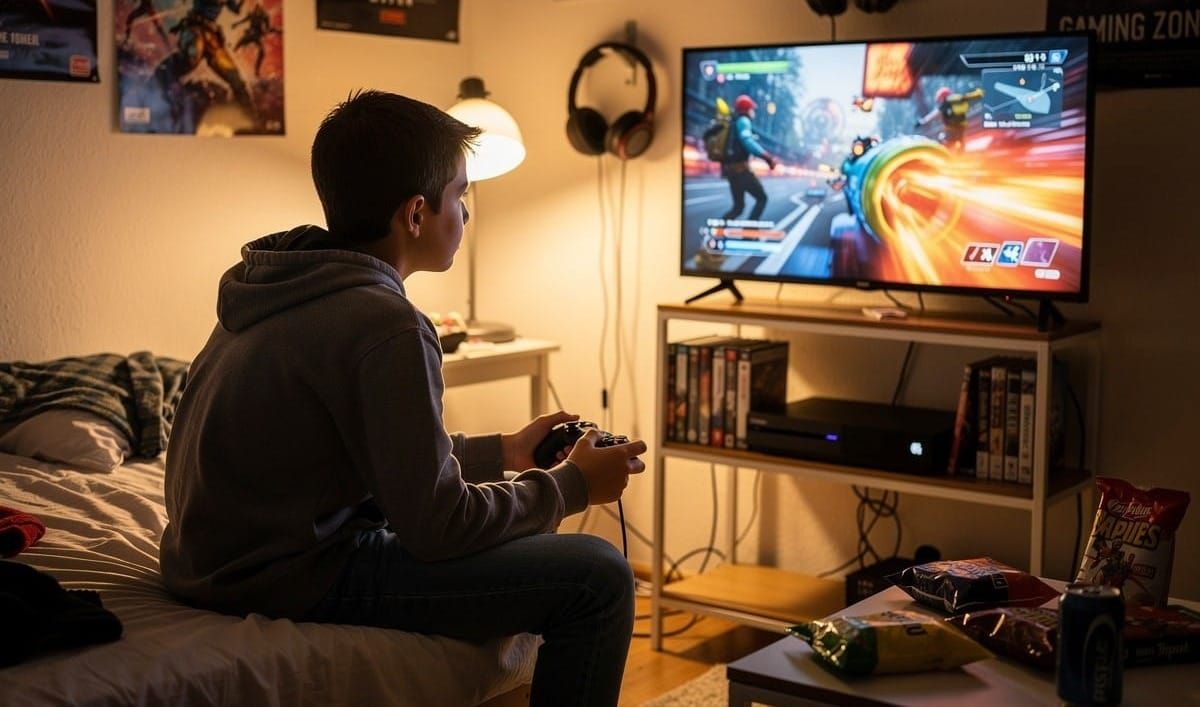 Online-Gaming, Jugendkultur, Mediensucht, Medienzeit, Gaming Disorder