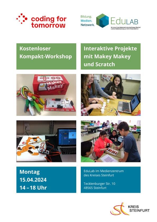 Interaktive Projekte mit Makey Makey und Scratch