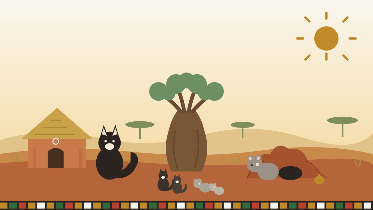 The Kittens and the Mouse Pups