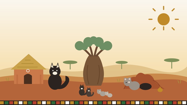 The Kittens and the Mouse Pups