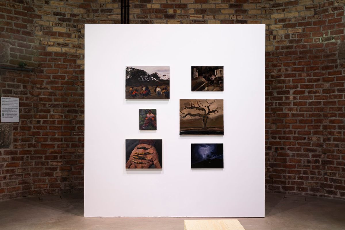 Installation at Highland Embassy, Collective, Edinburgh.