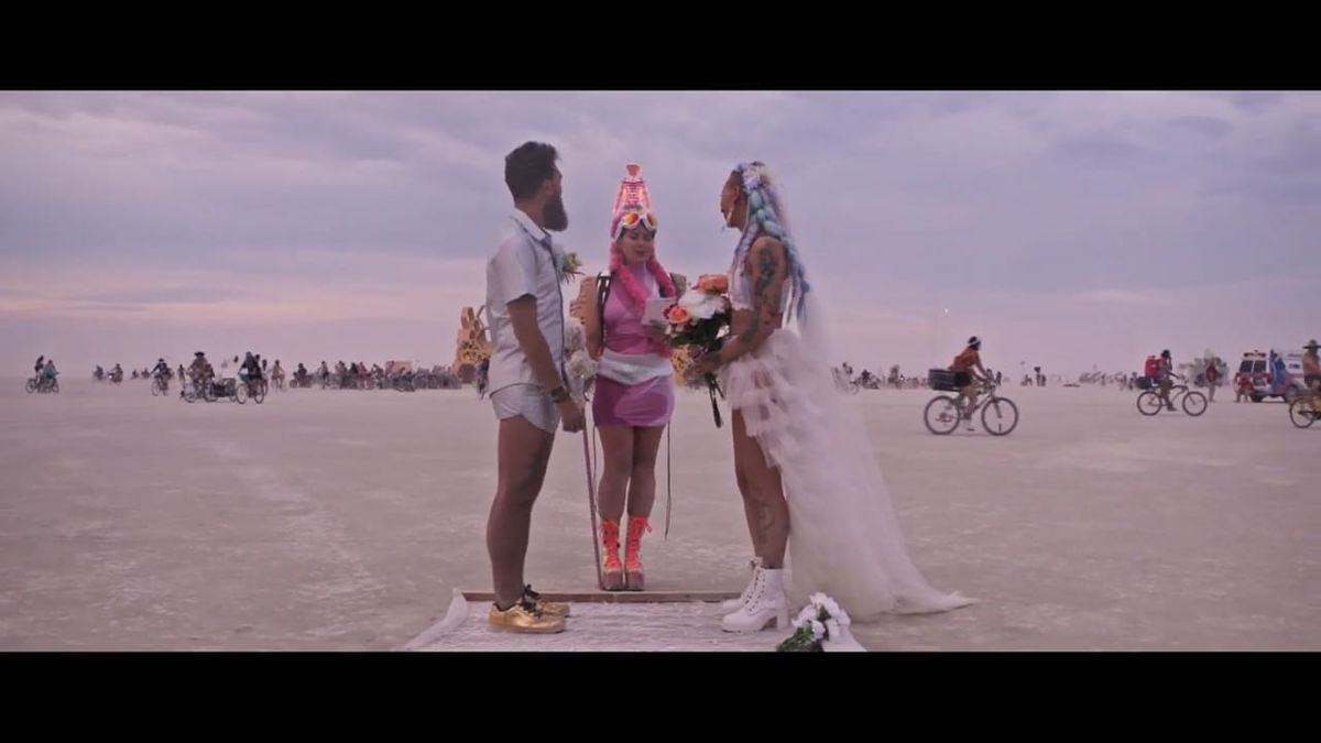 That time my friends were in a French-Canadian Burning Man documentary