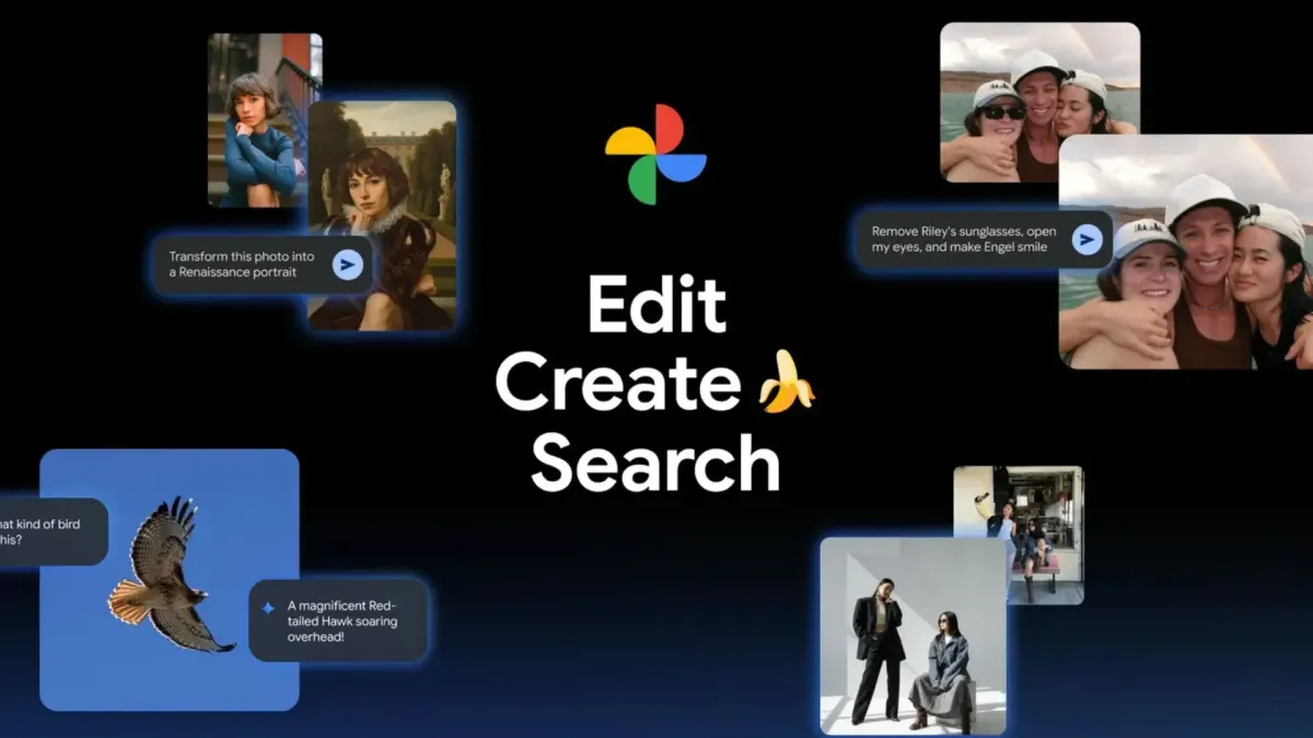 Google Adds Nano Banana AI To Photos With Six New Tools