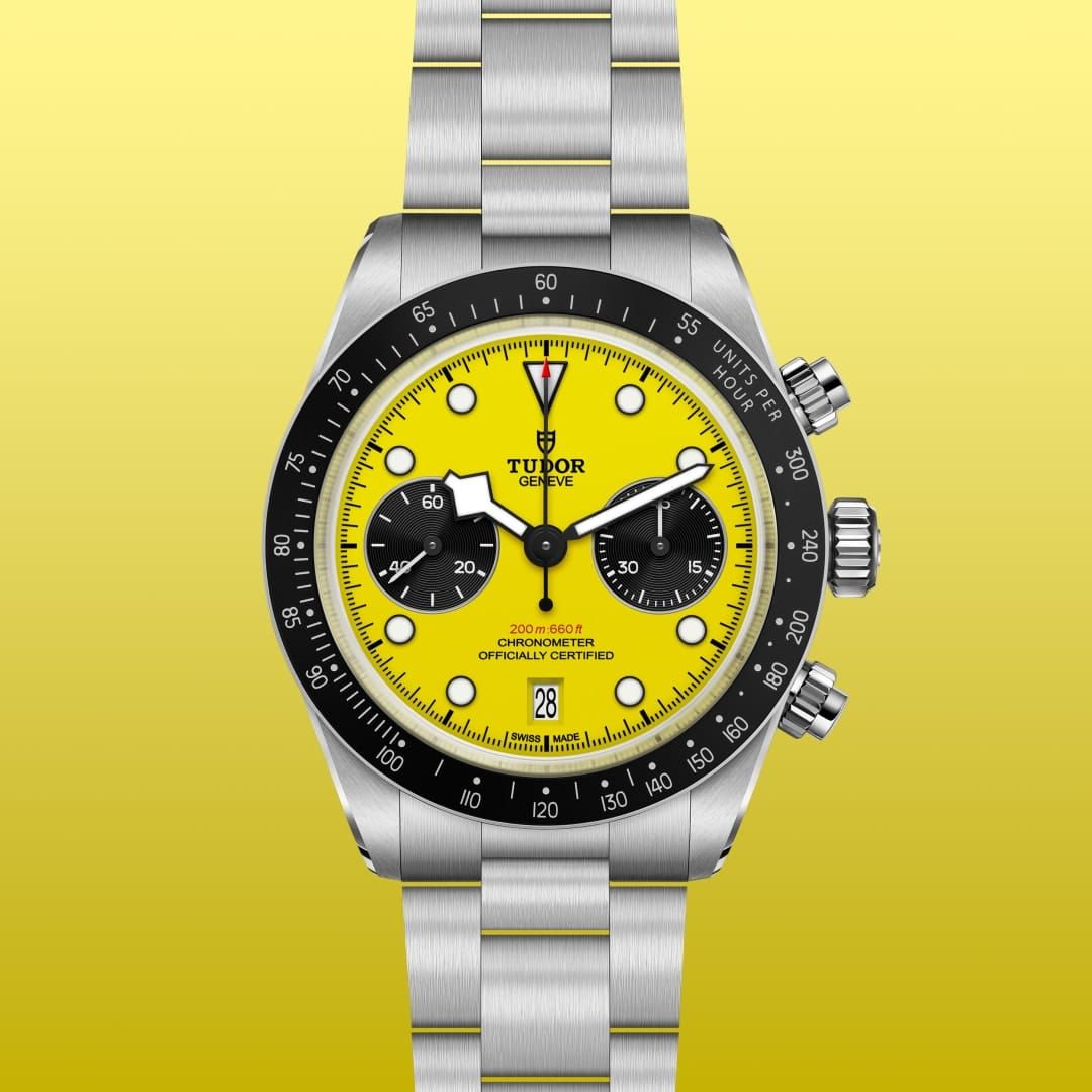 The Tudor Black Bay Chrono 39 “Bumblebee” Makes the Chronograph Feel Smaller, Sharper, and Better