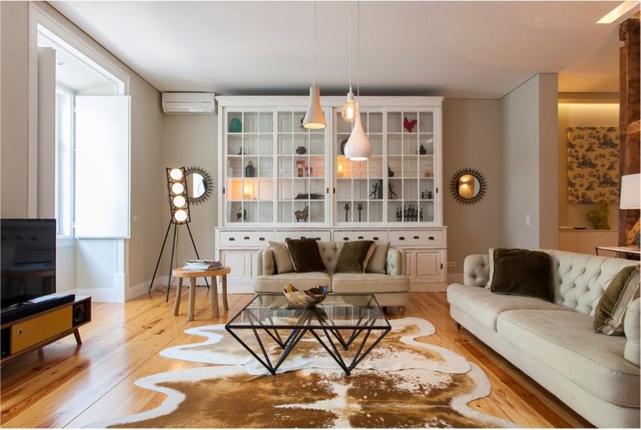 Living room of an accommodation offered by ALTIDO