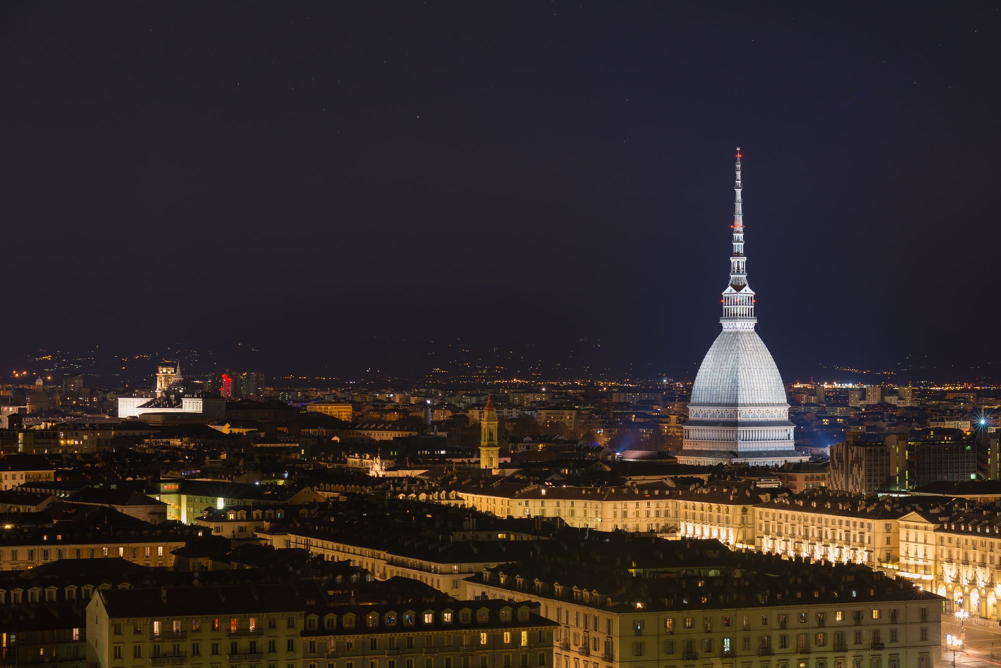Turin view by night