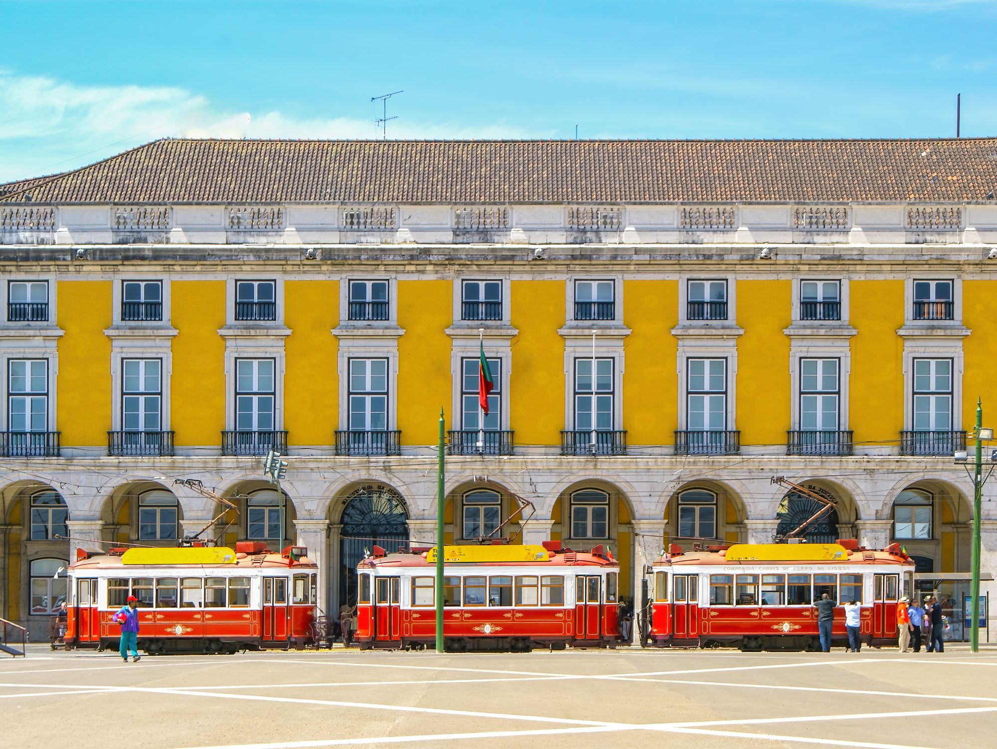 The famous Lisbon tram