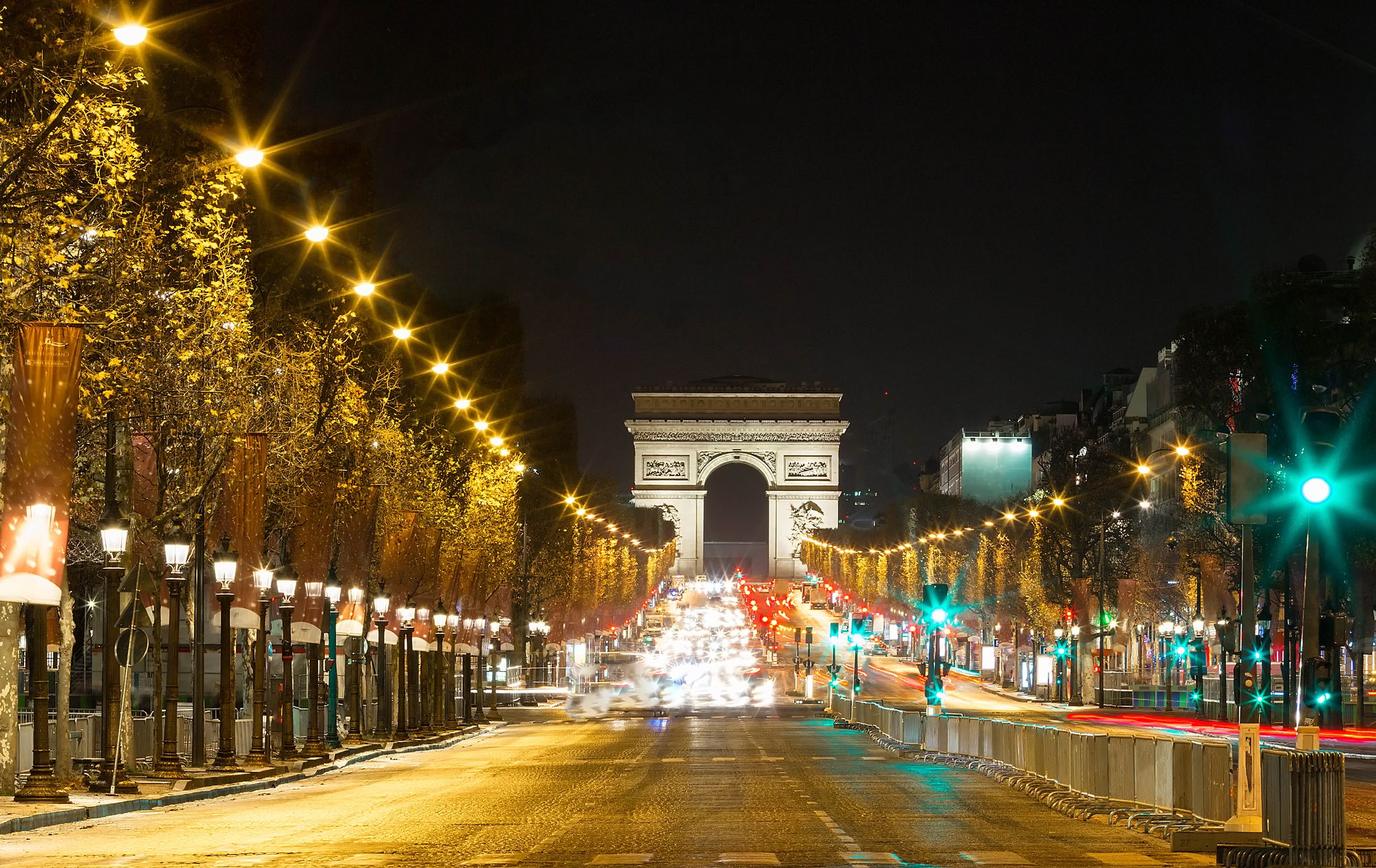 Arco di Trionfo e Champs Élysées, Parigi
