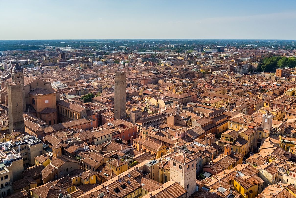 Bologna dall'alto