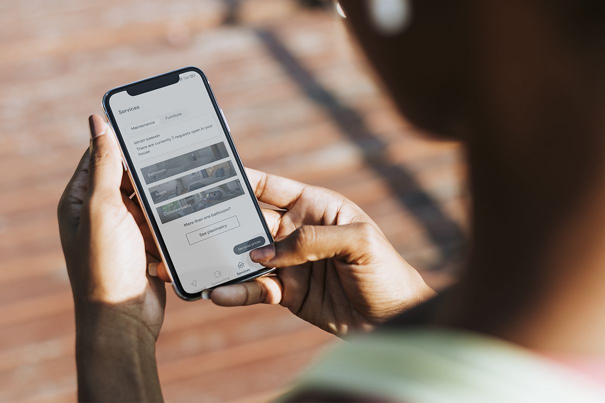 Schermata Manutenzione dell'App DoveVivo
