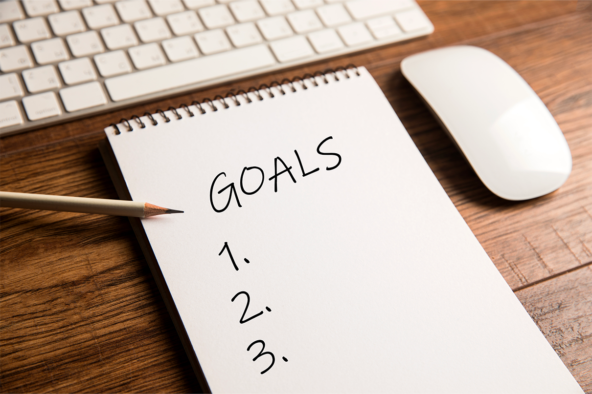 Lista obiettivi per l'anno nuovo