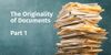 Originality of Paper and Electronic Documents (Part 1)