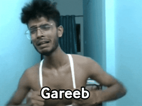A reaction GIF showing the shock of opening live results and finding expected profit gone.