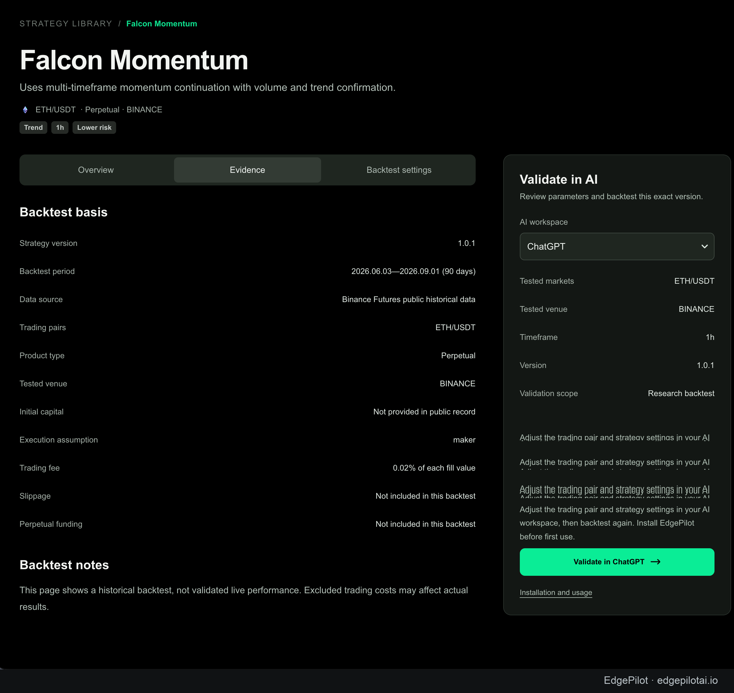 EdgePilot screenshot
