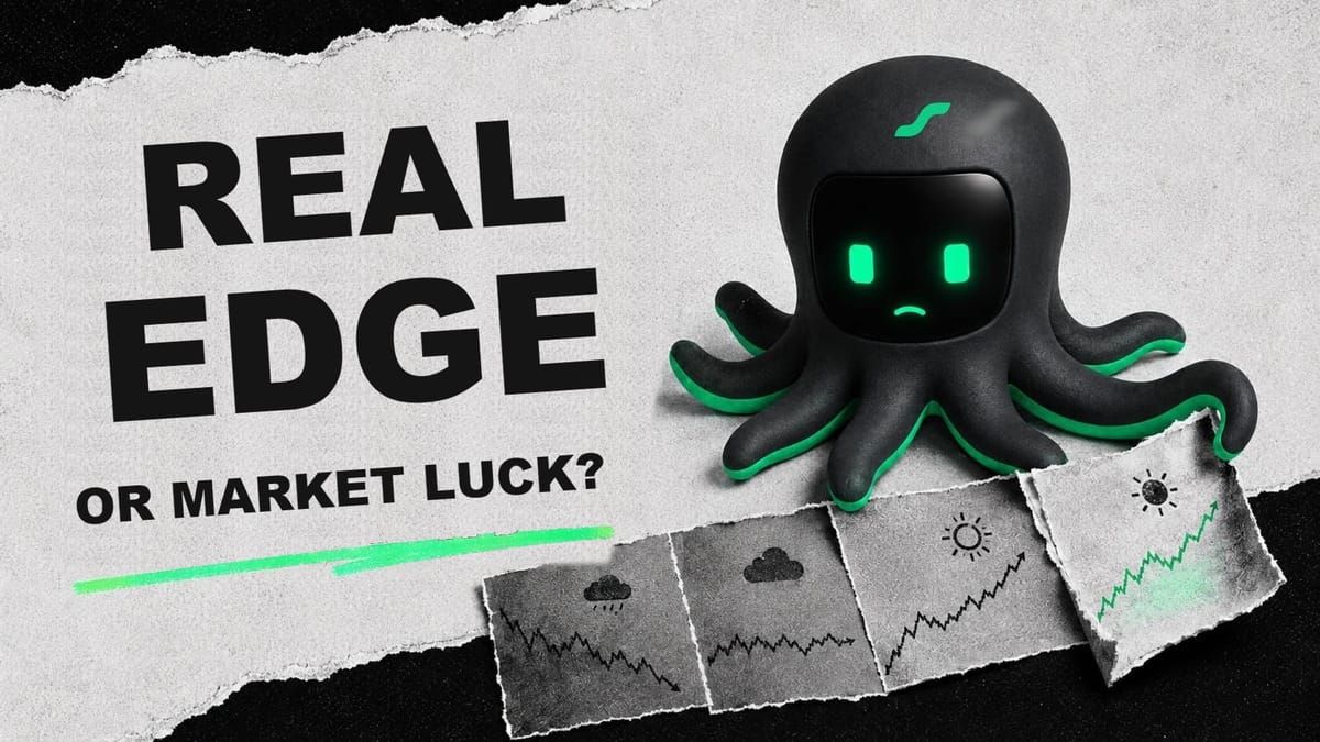 Your Strategy Is Suddenly Profitable. Real Edge or Market Luck?