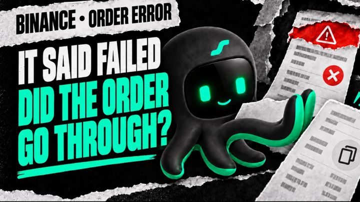 Binance order error followed by reconciliation before a duplicate submission