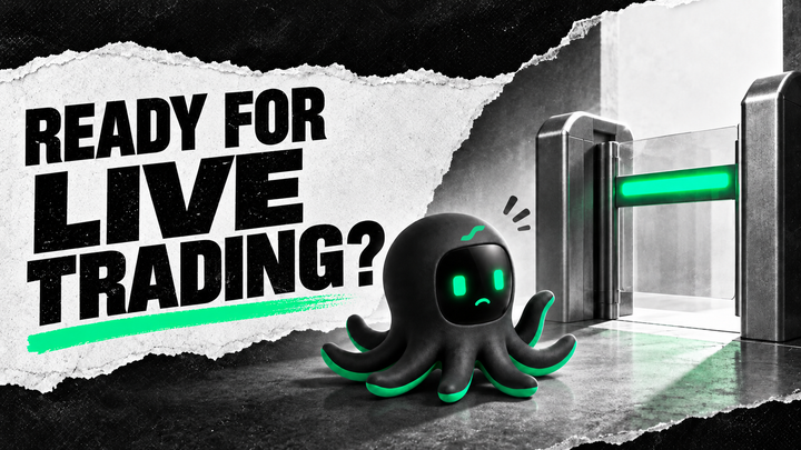 Octobot pauses at the gate to live trading, questioning whether the evidence is sufficient