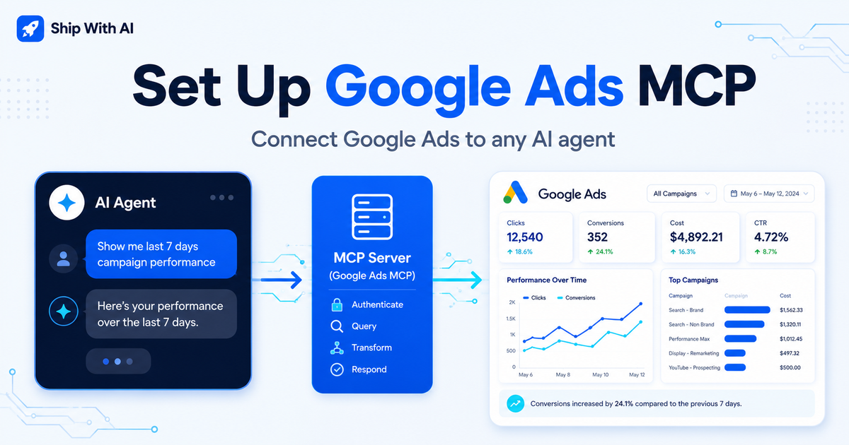 How to Set Up Google Ads MCP for Any AI Agent