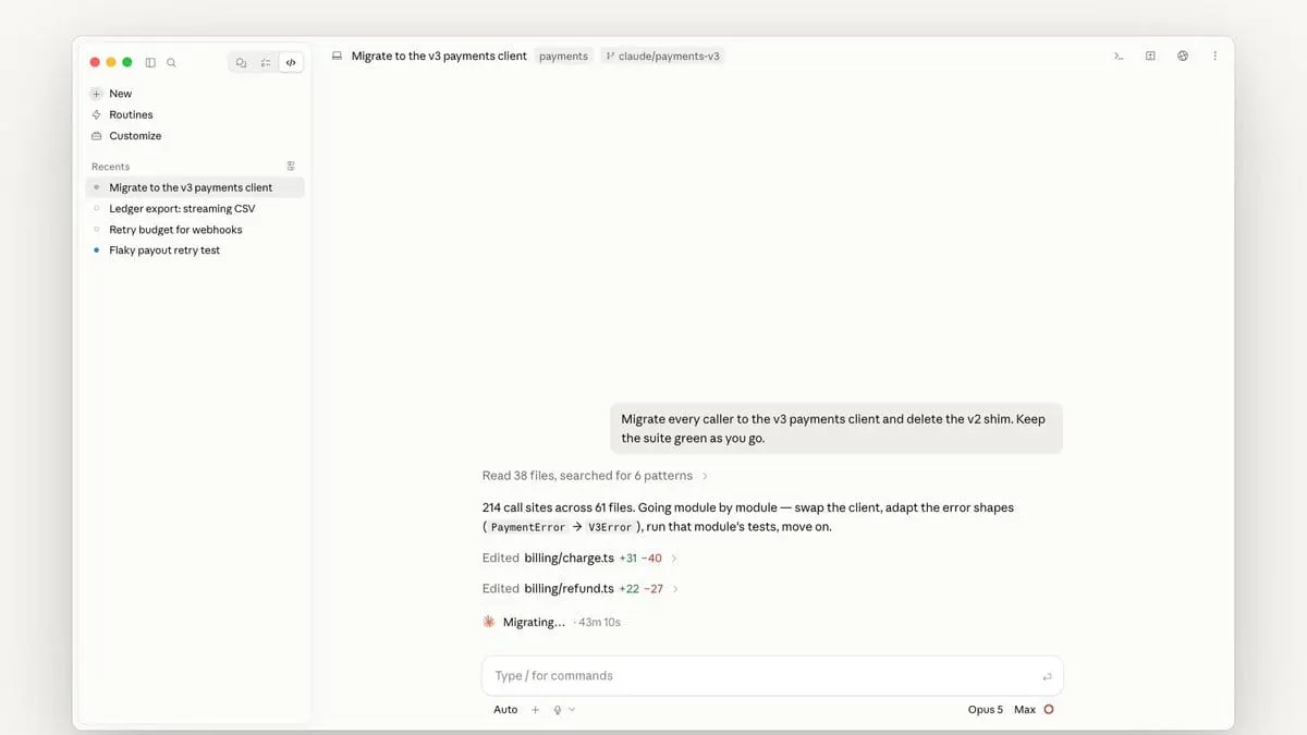 Claude Code añade una casilla para seguir solo en cuanto se reinicia el límite de uso