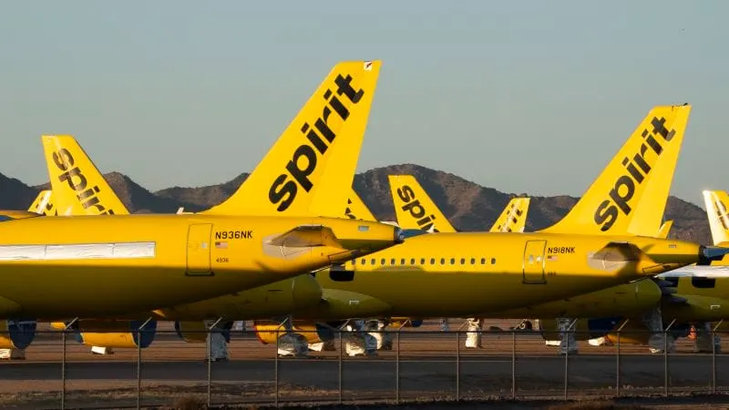Google paga 10 millones por el histórico operativo de Spirit Airlines en su quiebra