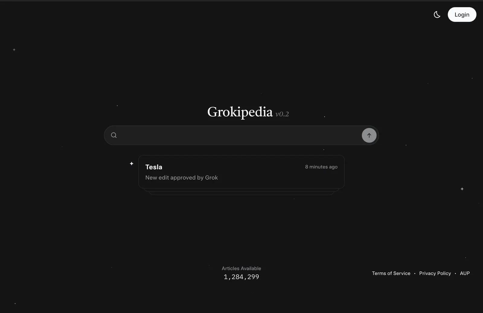 Grokipedia lleva sin actualizar un solo artículo desde el 24 de abril