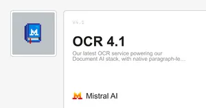 Mistral OCR 4.1 saca cajas delimitadoras por párrafo y confianza por bloque a 3,5 euros por mil páginas