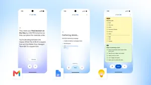 Google mete voz de Gemini en Gmail, Docs y Keep con tres modos Live