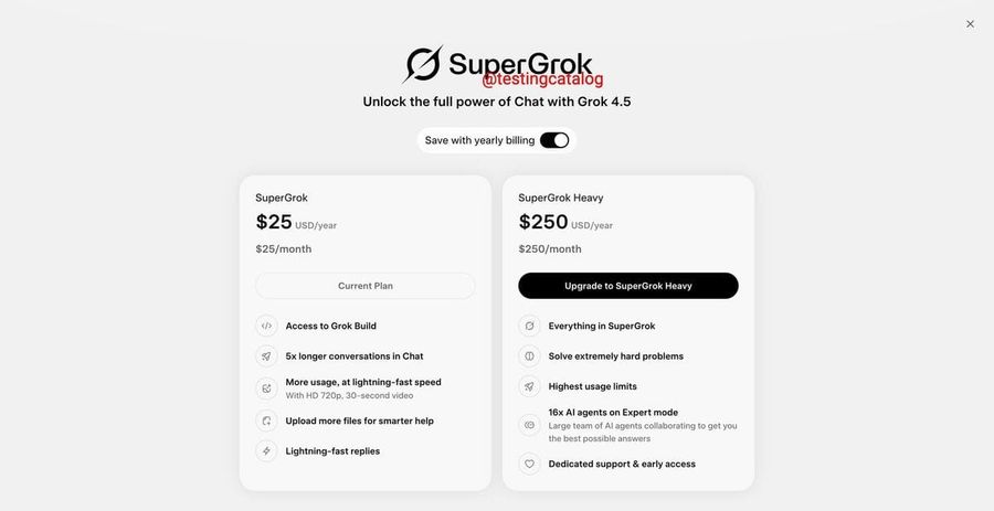 Musk anuncia Grok 4.5 para el 9 de julio y lo vende a nivel Opus, pero sin benchmarks públicos