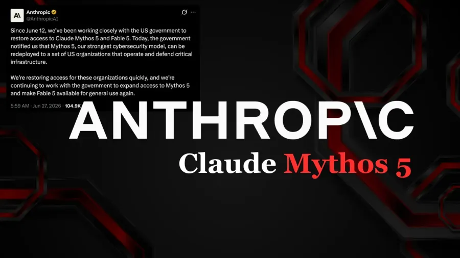 Anthropic restaura Mythos 5 para organizaciones vetadas y Fable 5 podria volver esta semana
