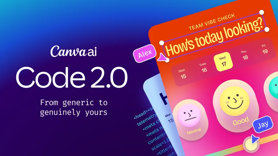 Canva Code 2.0 genera webs y apps desde texto para sus 265 millones de usuarios