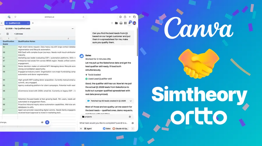Canva compra Simtheory y Ortto para entrar en agentes de marketing y workflows de campaña