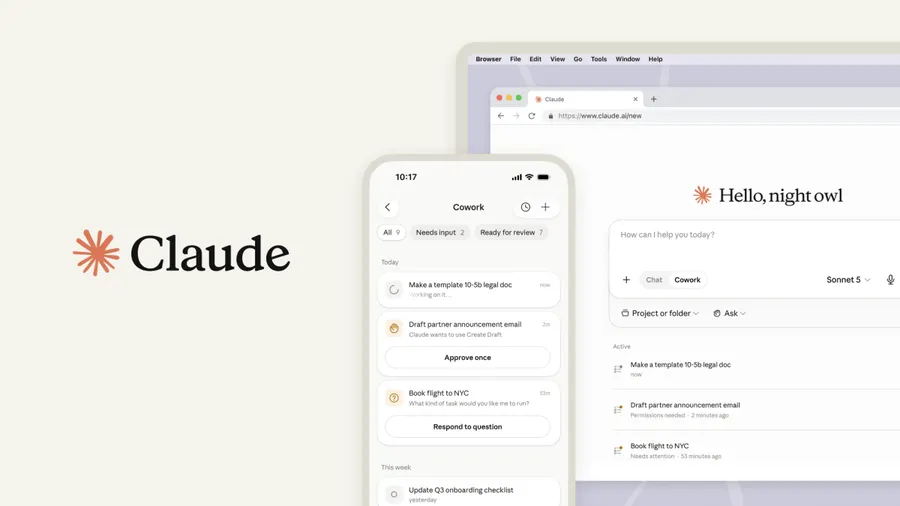 Anthropic lleva Claude Cowork al móvil y a la web: empieza una tarea en el ordenador y la sigues desde el teléfono