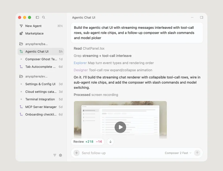 Cursor 3 estrena interfaz para correr flotas de agentes locales y en nube en paralelo desde un solo workspace