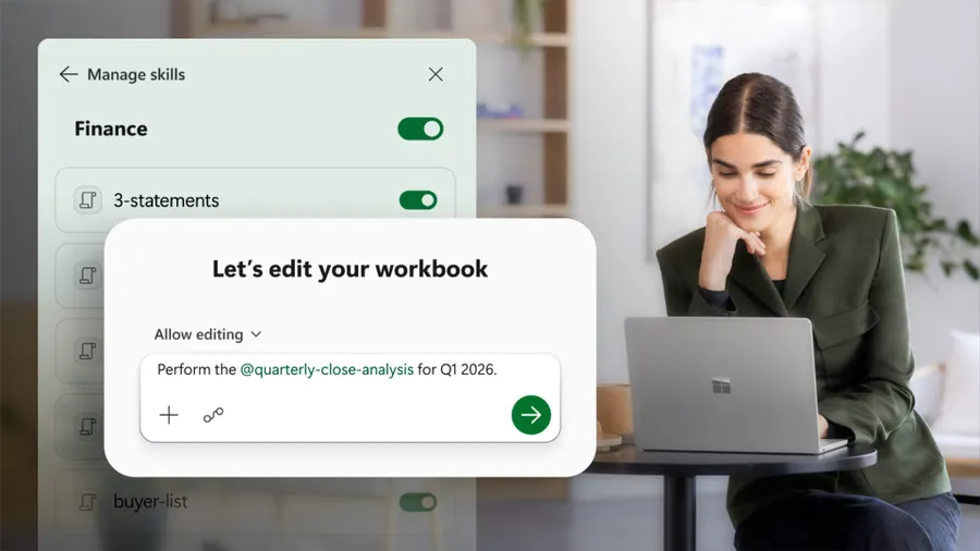 Microsoft mete Skills en Excel: guarda un análisis una vez y que lo use todo el equipo
