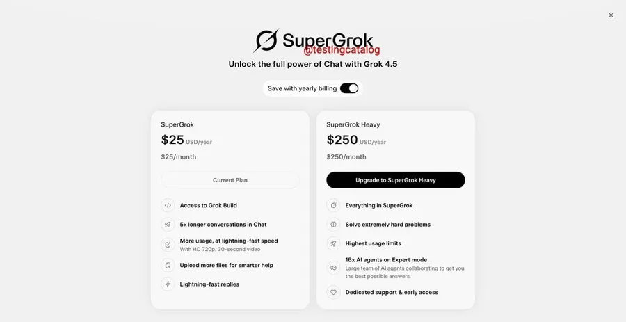 Musk anuncia Grok 4.5 para el 9 de julio y lo vende a nivel Opus, pero sin benchmarks públicos