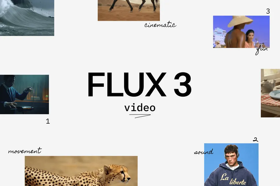 FLUX 3 Video genera clips de 20 segundos con audio nativo y lip-sync en catorce idiomas