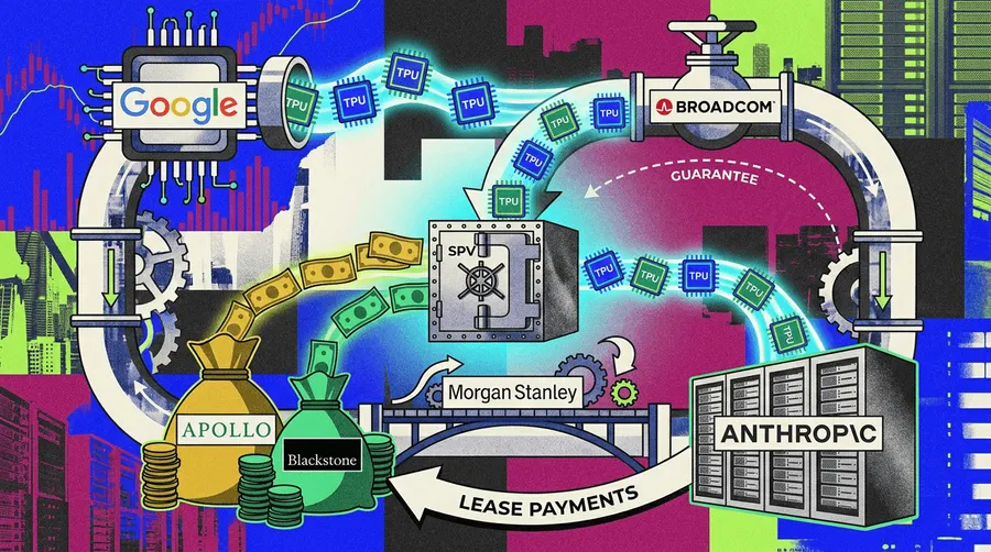 Google monta un vehículo de más de 200.000 millones para financiar los chips de Anthropic sin cargarlos en su balance