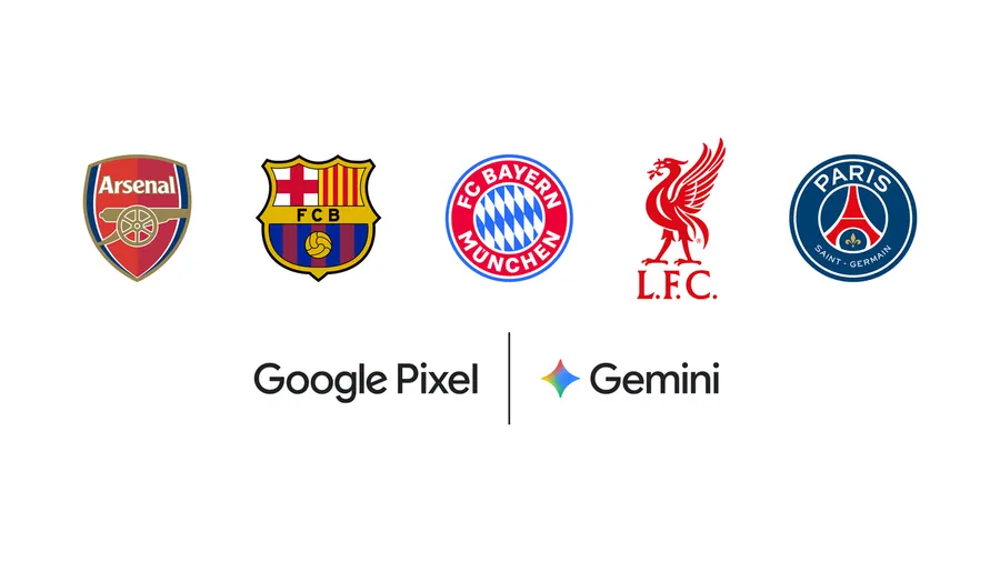 Google mete Gemini en Arsenal, Barça, Bayern, Liverpool y PSG como IA oficial de sus aficiones