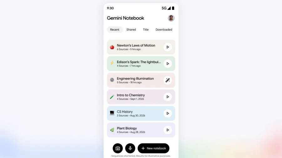 Gemini Notebook ya te contesta en voz con tus propios documentos