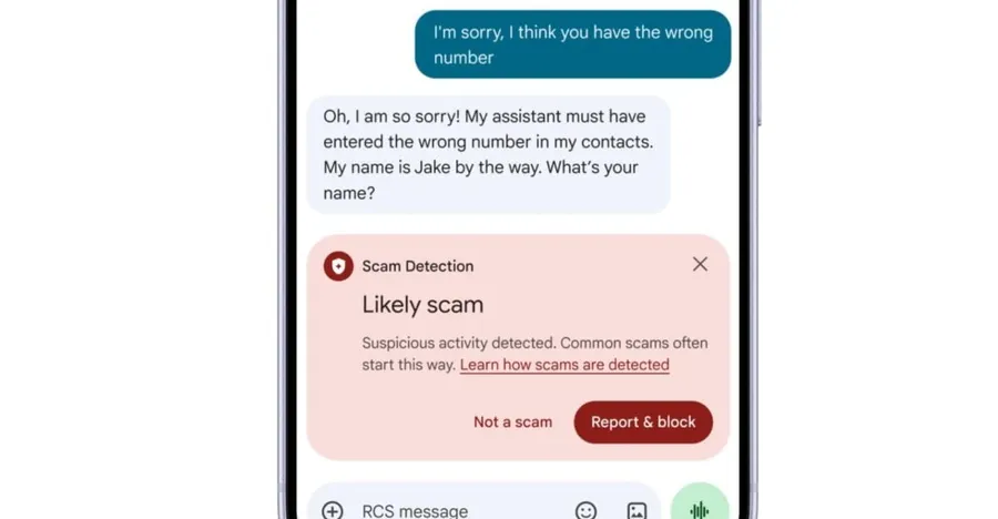 Google Messages usa Gemini para detectar estafas